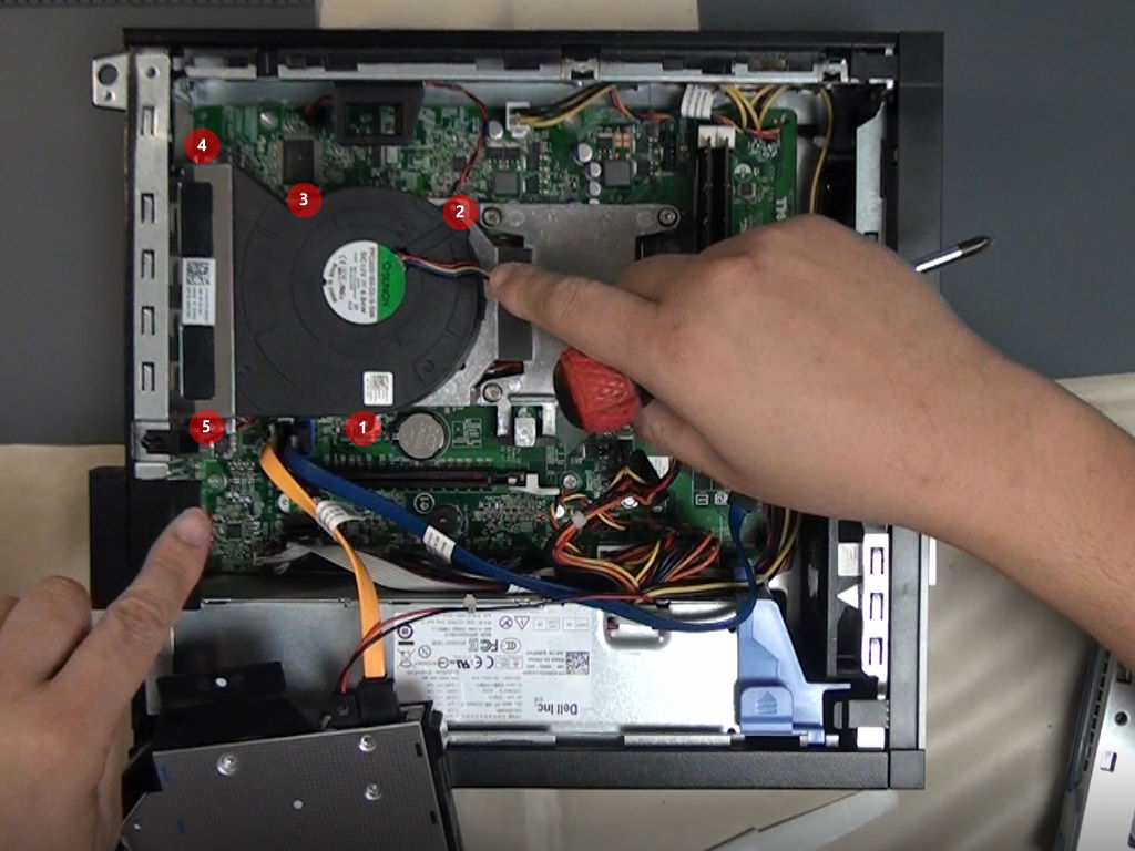 DELL OPTIPLEX9010 SFFのバッテリーを認識しないに関するother写真